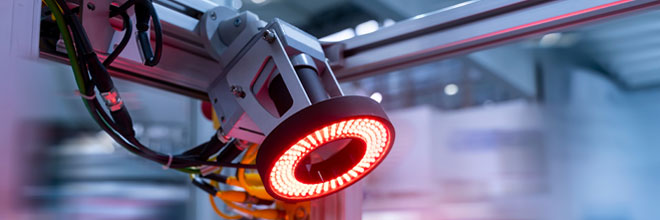 欠陥検査イメージ(照明)